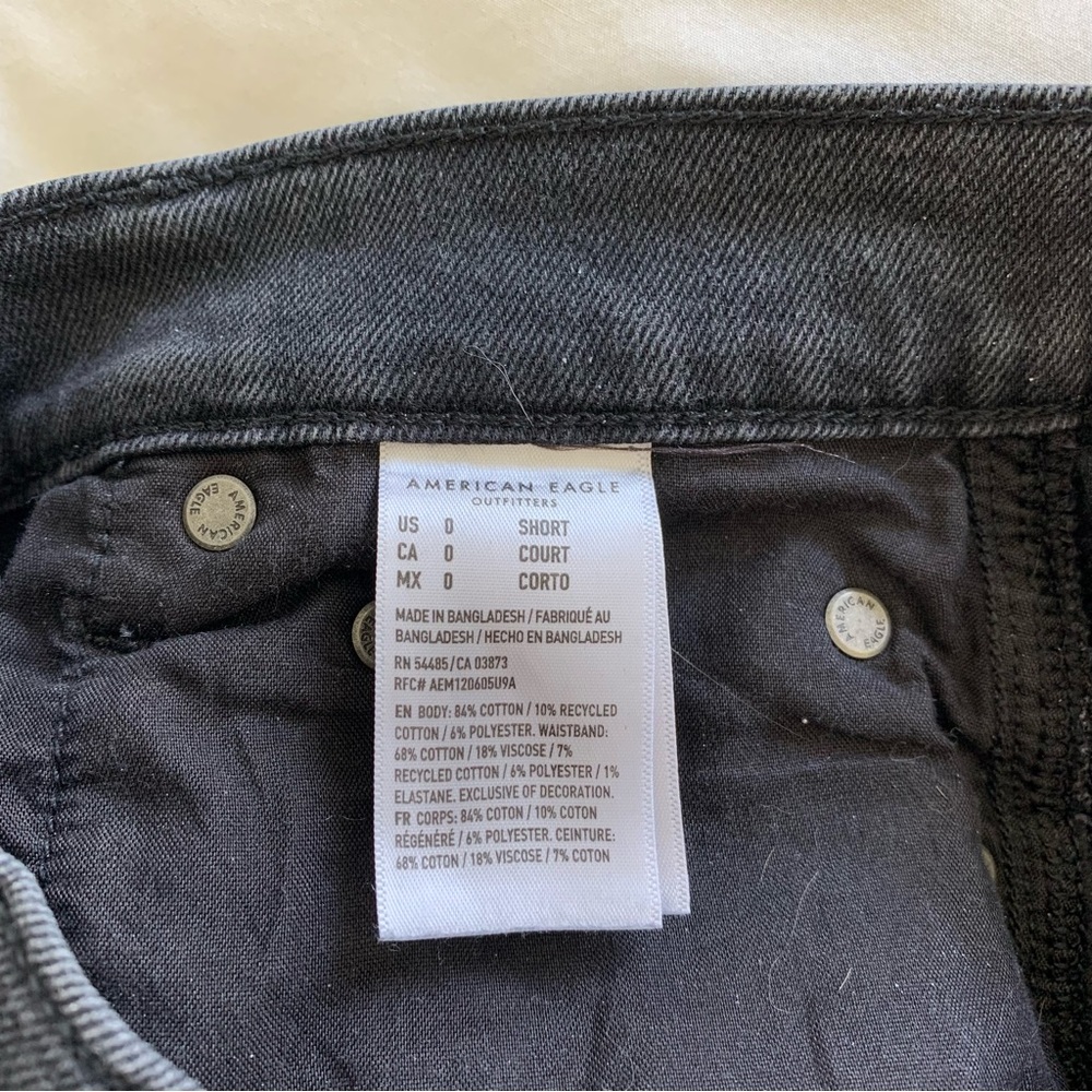 American Eagle high rise straight leg jeans - Picture 4 of 7